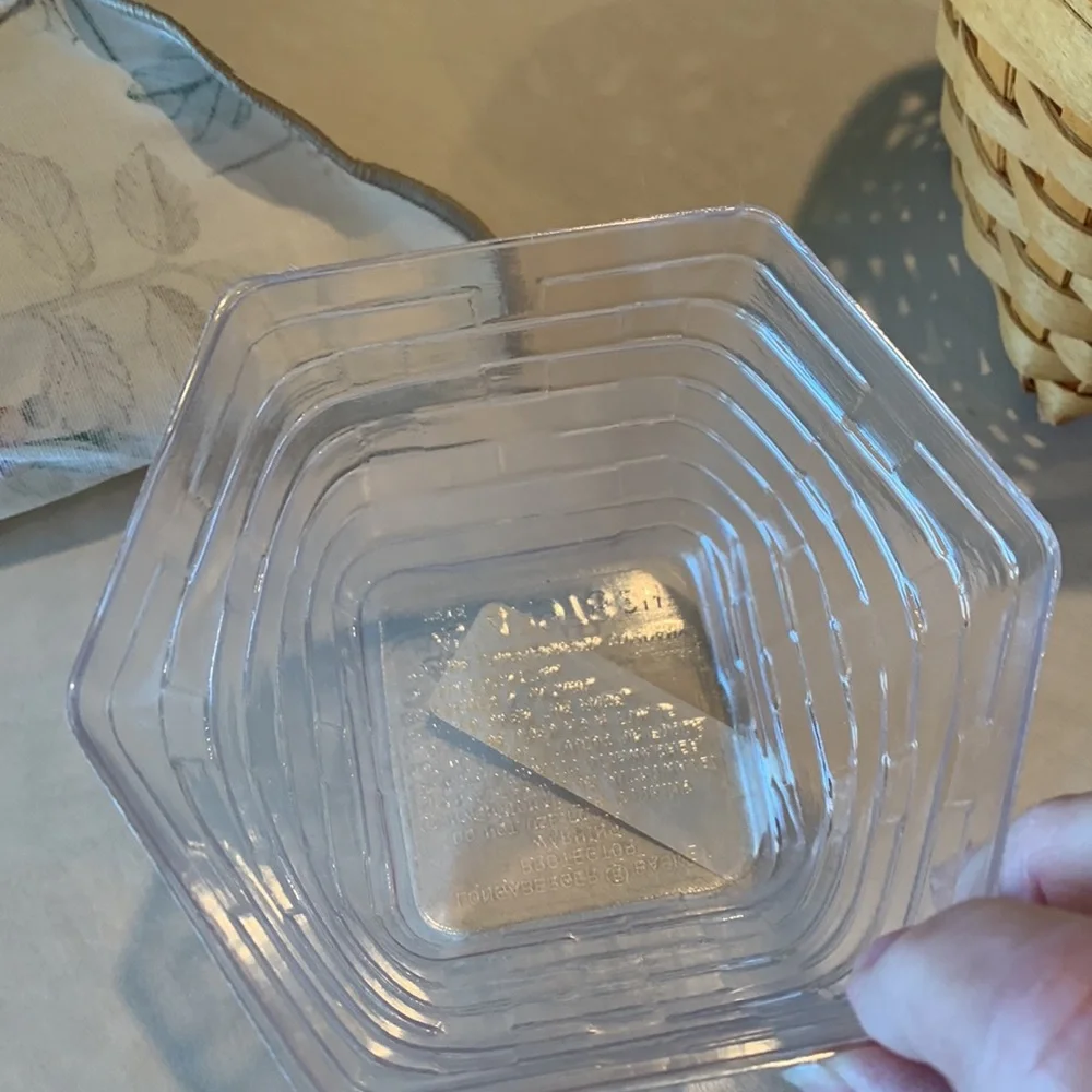 Longaberger 2001 Horizon of Hope Cancer Basket with liner and protector